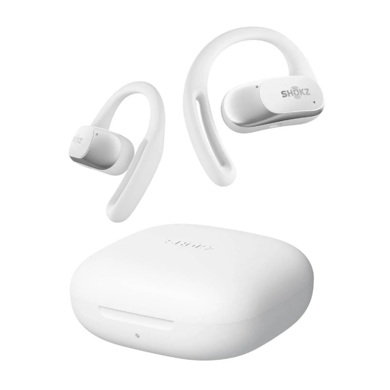 Shokz OpenFit Air True Wireless Earbuds - White - سماعات